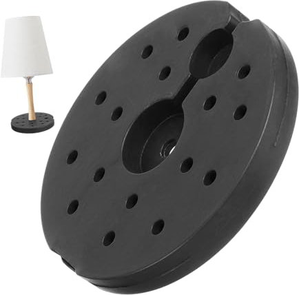 Cabilock Base De Peso Para Lámpara De Chasis Para Lámpara De Escritorio Peso Para Base De Mesa Para Iluminación De Sala De Estar