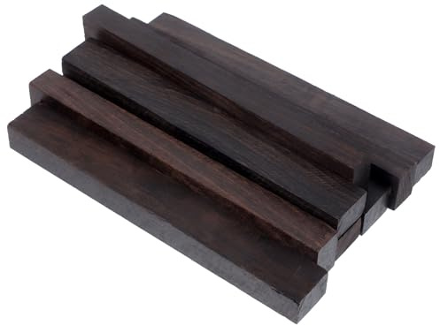 PLAFOPE 8 piezas Madera Exótica para Torneado de Bolígrafos Kit de Suministros para Manualidades con Patrones Únicos y Superficie Lisa para Artesanía DIY