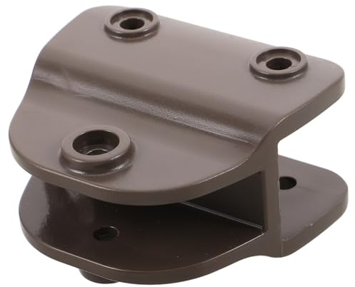 HOODANCOS Supporto Grande Ombrellone Romano Esterno, Base Stabile PP | Compatibile Ombrelloni da Giardino e Balcone, Interno 26mm e 15mm, Colore Caffè, Accessorio Resistente