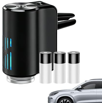 Difusor de ventilación para coche y vehículos - aromaterapia para coche, atomizador de aromaterapia, para camiones, autocaravanas, viajes por carretera, viajes largos, conducción urbana, viajes