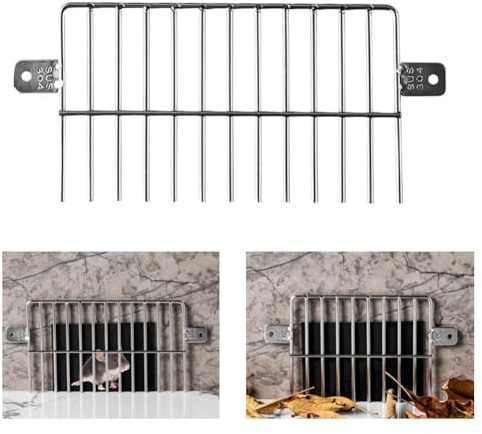 LatoYard Filtro per scarichi in acciaio inox per pavimenti, barriera anti-intasamento, per balcone, grondaia, colore: argento