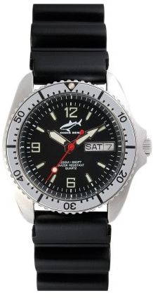 Chris Benz One Medium CBM-S-SI-KB Unisexuhr Taucheruhr