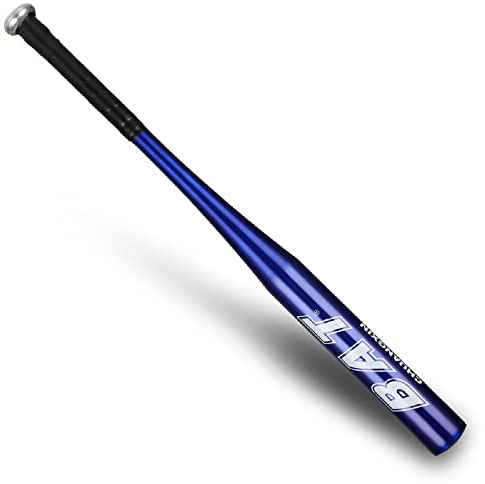 34 Inch Aluminium Baseball Bat Blue Baseball Bat Bar Stick Metal Waterproof Anti Slip Handle Light Long Large for Training Practise