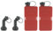 FuelFriend®-PLUS 1,5 Liter - Klein-Benzinkanister Mini-Reservekanister + verschließbares Auslaufrohr - im Doppelpack