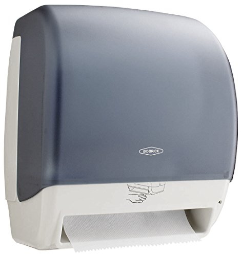 Bobrick 72974 Plastic Universal Surface Mounted Roll Towel Dispenser, 12-3/8 Width x 15-1/4 Height x 9-1/2 Depth