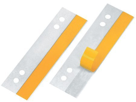 Veloflex 2002100 HEFTFIX Heftstreifen, Abheftstreifen, 105 mm lang, 500er SB-Packung, selbstklebend, glasklar