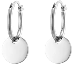 Heideman Ohrringe Damen Edelstahl Kreis hängend Set | Zeitloses Schmuckset als Geschenkidee für Mama oder Partnerin, alltagstauglich und alltagstauglich