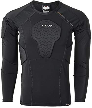 CCM Schiedsrichter padded base Shirt Senior schwarz Senior L