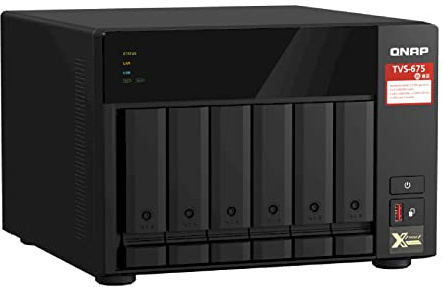 Qnap TvS-675 - Server Nas - 6 Alloggiamenti - Sata 6gb/s
