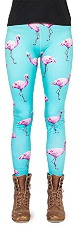 cosey - Flamingo-Line Leggings (Einheitsgröße)