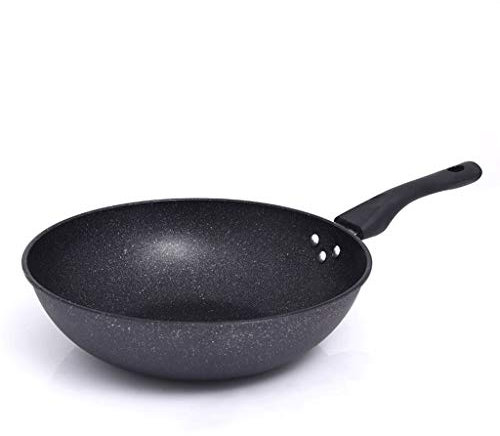 Ustensiles de cuisine Pierre Terre Frying Pan, avec 100% APEO & PFOA-Free-dérivé Pierre Revêtement Revêtement anti-adhésif poêlon, Derived Pierre Permet alimentation saine avec moins d'huile Cuisson