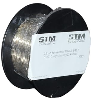 MIG SG2 Ti 0,8 Schweißdraht Schutzgas Titan verrostet Kfz Zinkromax Verzinkt 0,5Kg - 15Kg (D100, 0,5 Kg)