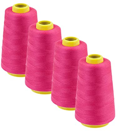 Nadeltraum Nähgarn Overlockgarn Pink 4 Kronen á 2700 m - Garn zum Nähen