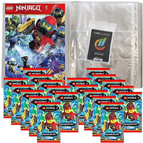 Lego Ninjago - Serie 7 Trading Cards - 1 Leere Sammelmappe + 20 Booster