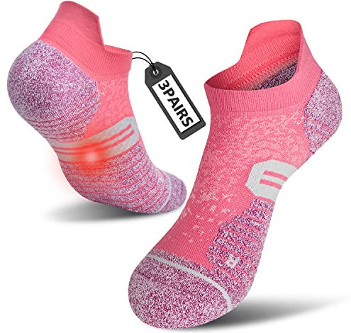 Kompressionssocken Damen Herren Plantarfasziitis Socken 34-51 für Schmerzlinderung Rutschfeste Anti Schweiß Socken Kompressionsstrümpfe 3 Paare