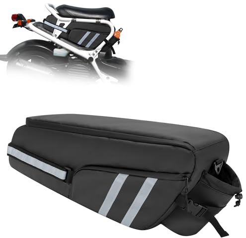 HODRANT Wasserfeste Motorrad Untersitztasche, Roller-Untersitztasche | kompatibel mit Honda Ruckus 2010–2024 Roller, haftet an der Seitenrahmenbox, Roller-Untersitz-Aufbewahrungstasche
