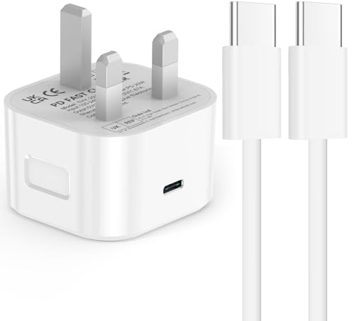 iPad Charger and Plug [MFi Certified] 30W iPad Pro Charger With USB C Cable 2M PD Fast Charging for Pro 13/12.9/11 inch, Air 13/11 inch 5/4th Generation, 10th, Mini 6/A17 Pro, Air 13/11/10.9/5/4