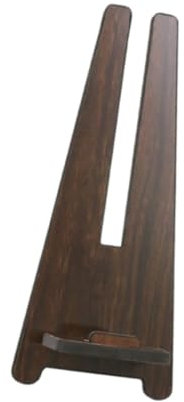 harayaa Elektrischer Blasinstrumentenständer, Instrumentenunterstützung, Tragbarer Digitaler Blasinstrumentenständer, Aerophonständer für Teenager Anfänger, Dunkelbraun