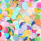 6000 Stück Konfetti Bunt - Groß Hochzeit Pastell Mehrfarbig Runde Papierreste im Gewicht für Luftballons, Geschenkbox, Dekoration für Geburtstag Feier Party Konfetti Hochzeit Jubiläum