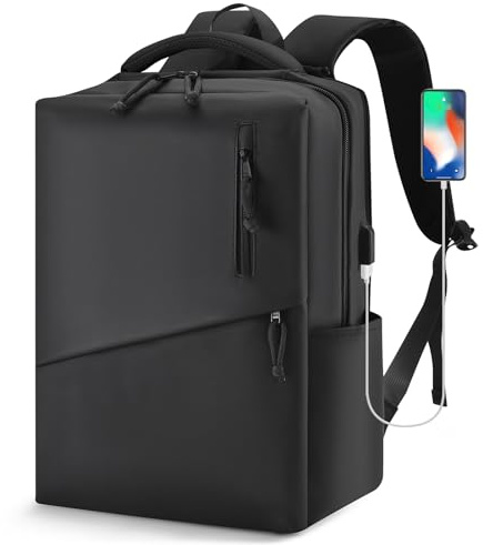 SPAHER Rucksack Handgepäck Flugzeug 40x30x20cm Wizzair Vueling Reiserucksack Laptop Rucksack 15,6 Zoll mit Laptopfach Business Arbeit Rucksack Herren Damen Schulrucksack für Teenager Notebook College