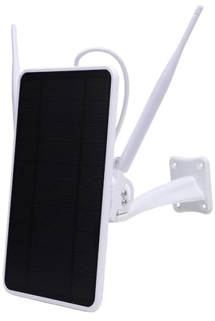 YUEHISY Routeur Moderne 4G Solar à énergie Solaire 6W, Répéteur de Routeur Solaire WiFi sans Fil avec Fente de Carte SIM, Hotspot Mobile à L'épreuve de l'eau IP66, pour Extérieur (Version de l'UE)