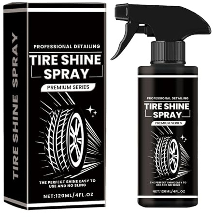 Xanorrg Tire Coating Sprayer High Gloss Hydrophobic Sealant Wax Car Wheel Polishing Brightener Agent Refurbishing Sprayer Coating