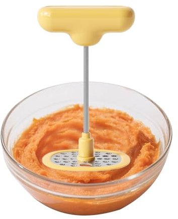 Generic Schiacciapatate Elettrico Facile da Pulire, 66 g, Potere di Schiacciamento Liscio, Ergonomico per Pasti Casalinghi, Forte Controllo