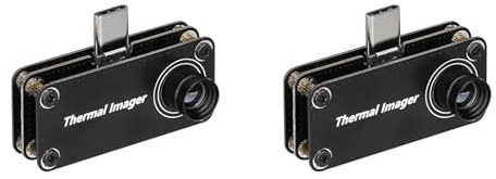 Tacdas 2X Termocamera A Infrarossi di Tipo C -20℃-1000℃ Misuratore di Temperatura Termocamera A Infrarossi per Telefono Android
