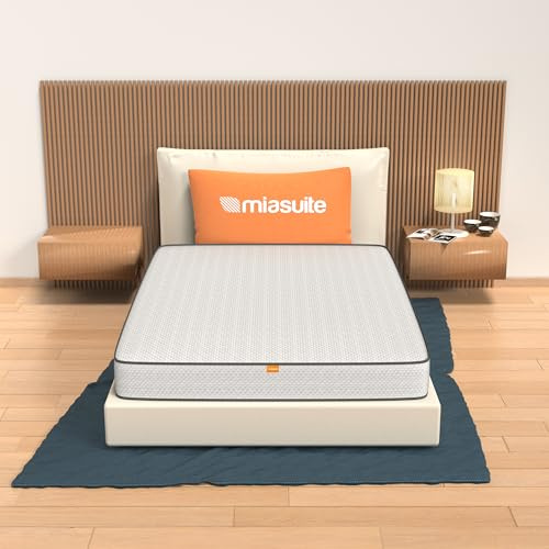 Waterfoam-madrass, höjd 20 cm, ortopediskt bomullsskydd, modell: Vår 120 x 200 cm Bianco