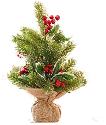 YKHB Weihnachtsbaum Sport Mini Simulation Cedar Spray Schneeflocke Flocking Weihnachtsbaumschmuck 50 cm / 20in (Größe : 50cm)
