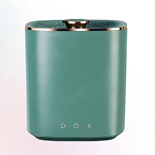 Samnuerly Lavatrice Portatile 2.5L Turbo Lavatrici Portatili elettrica con Luce Blu Design Compatto, Verde (Verde)
