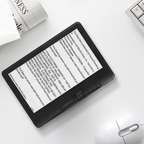 Uxsiya E-Book, Lecture de Livres électroniques Bouton tournant indépendant ARM9 Core avec Prise en Charge de la Carte TF pour la Lecture des Enfants (Mémoire 8G)