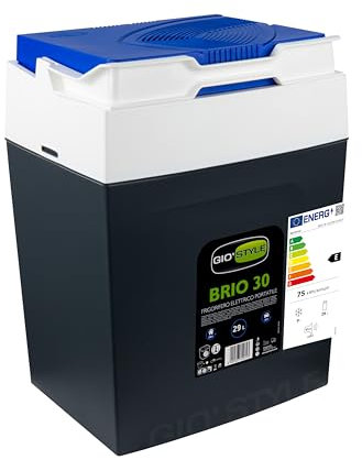 GioStyle Frigo Elettrico Portatile Brio 30 | 29 L | Doppia Alimentazione 230V/12V | Facile da Trasportare