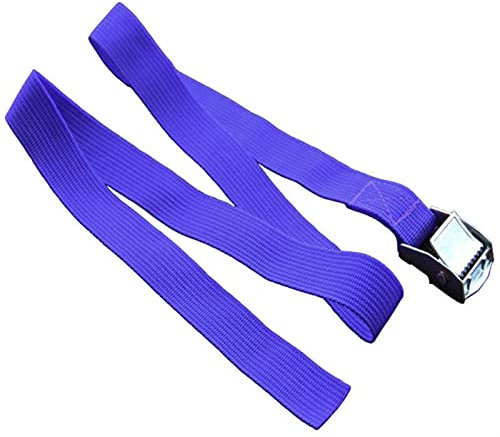 BomDog Abschleppseil, Abschleppgurt, Abschleppgurt, 4 Stück, 1 M Schnalle, Spanngurt, Frachtgurte Für Auto, Motorrad, Fahrrad/4Pcsblue/One Size