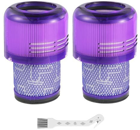 HUAREW 2-pack V11 dammsugarfilter ersättning för Dy son V11 djur, V11 vridmoment, V11 Extra, V15 Detect V15s upptäck trådlöst dammsugarfilter, jämför med del 970013-02