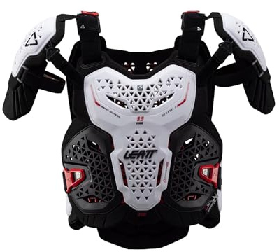 Leatt Brustpanzer Motorrad Schutz Chest Protector 5.5 PRO EVO mit Starren, stoßfesten Einsätzen