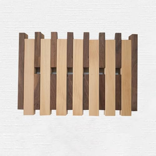Tapa Cuadro Electrico Tapa de Distribución/ caja de Interruptores Oculta, Tapa de Panel Eléctrico con Teclas de Piano de Madera, Tapa de Caja de Interruptores para El Hogar con Gancho, para Colgar Rop
