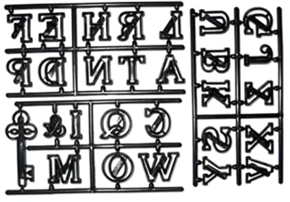 Large Alphabet and Key Patchwork Cutter Sugarcraft Equipment