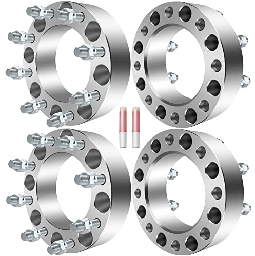 ECCPP 4PCS 8x170 Wheel Spacers 8 LUG 2 inch (50mm) 8x170mm to 8X170mm fits for 2003-2005 for Ford Excursion| 2003-2018 for ford F-250 Super Duty