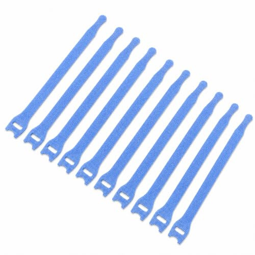 VELCRO® Bridas ONE-WRAP®, 10 unidades (20 x 200 mm, azul)