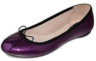 Bloch Femme Ascella Ballerines, Laqué Violet, 37 EU