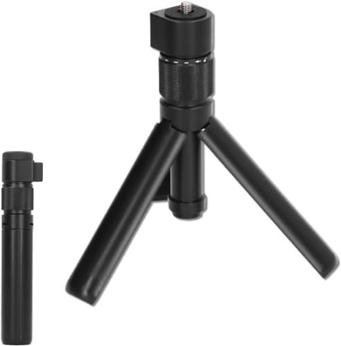 Poignée Bullet Time, Perche à Selfie Invisible, Trépied Pliable, Poignée Rotative avec Trépied intégré Compatible avec Les Appareils Photo Insta360 X3, One X2, One X Series