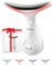 Masajeador Facial Eléctrico Cara Antiarrugas: Aparatos Faciales 4 Colors LED - CalefaccióN a 45℃ EMS Lifting 3 Niveles Vibración Faciales Reductor de Papada - Máquina de Belleza Para Cuello Mujer