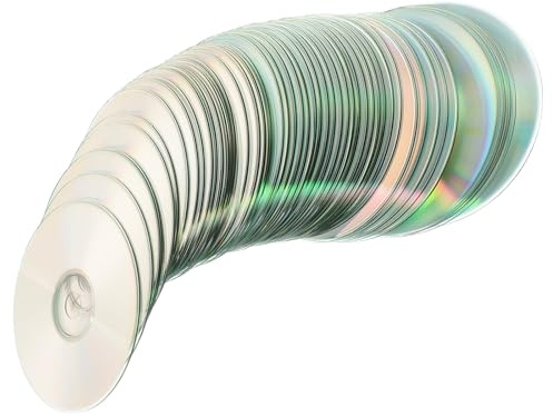 Discos Decorativos CD Reflectantes 50 Piezas de Plástico