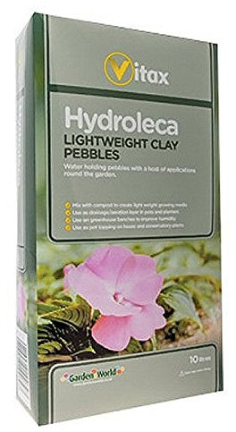 Vitax Hydroleca Lightweight Clay Pebbles 20ltr (2 x 10ltr) Pack