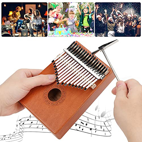 Daumenklavier, 17 Tasten Kalimba 17 Tasten für Geburtstagsgeschenk