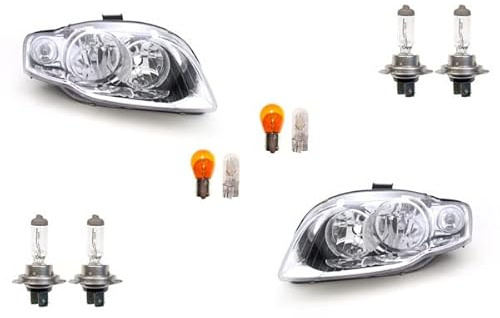 Johns, Scheinwerfer Halogen passend für Audi A4 8E 11/04-06/08 Leuch. Satz Links Rechts