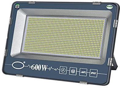 TRNL Projecteur Led Exterieur 600W 1000W,Lumières D'inondation Lumière Blanche Positive 6500K,4000lm-40000lm,Spot LED 220V IP67 étanche Super Lumineux, 600W