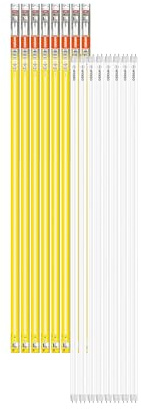 Osram Kosteneffiziente LED-Röhren für elektromagnetische Vorschaltgeräte, 18.3 W, G13, Tube, double-ended, 3000 K, Matt, Warm weiß, 8-er Pack
