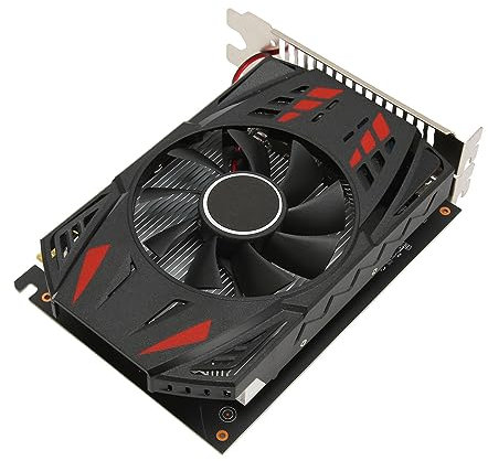 GT730 Gaming-Grafikkarte, 4 GB DDR3 (128 Bit), Separate Grafikkarte, 700 MHz 500 MHz, PCI Express 2.0 X 8, VGA DVI HDMI, mit Leisem Lüfter, für ATX ITX-Gehäuse